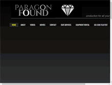Tablet Screenshot of paragonfound.com